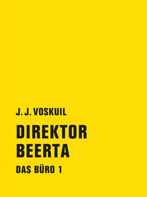cover image of Direktor Beerta